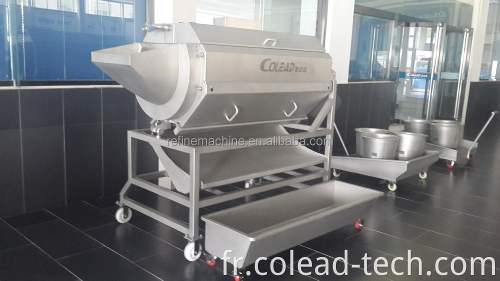 Vente chaude SUS 304 Acier inoxydable Pomme de terre de pomme de terre automatique Machine de pommes de terre automatique de Binzhou Colead